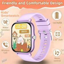2026 Model 1.83 Inch Touch Screen Smart Watch For Kids And Teenagers, Compatible With Android Phones, Wireless Calling, Wireless Music, Message Notification, Customizable Watch Face, Pedometer, Activity Tracking, Easter Gift - Multicolor - View 17