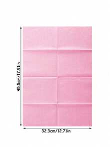 200/125/100/50/10 peças Tapetes Descartáveis para Mesa de Unhas, Inclui Almofadas de Limpeza para Tatuagem e Bordado, Papel de Toalha de Mesa para Pestanas com Filme Composto, Papel Multifuncional para Ferramentas de Beleza, Fácil de Utilizar - Multicolorido - Ver 6