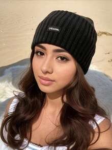 1/4pcs Solid Color Casual Polyester Knitted Headband, Warm For Autumn/Winter - Multicolor - View 2