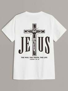 Men T-Shirts - 白色 - 查看 4