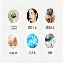 High Pressure Continuous Fine Mist Spray Bottle, Multi-Use Water Sprayer For Hair Salon, Makeup Hydrating & Plant Watering - Multicolor - View 9