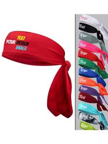 Custom Headband With Bow, Personalized Text Image Headband, Custom Hair Band, Personalized Bow Headband, Printed Design Headband, Fashion Hair Accessory, Party Headband, Custom Gift For Her/His, Birthday Party Favor, Event Hair Accessory - Multicolor - View 10