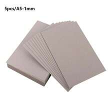 1/5/20pcs 1mm Thick A4/A5 Size Hardboard, Binding Cardboard, Handmade Binding Card, Loose-Leaf Binder Board, Loose-Leaf Board Binding Plate, Paper Core Board, Designer Book Board, White/Kraft/Grey Thick Cardboard, Heavy Duty Paper Core Board, Book Binding Supplies, Suitable For Book Covers, Scrapbooks And Photo Frame Backing. Book Binding Covers, Scrapbook, Photo Frame Backing Dedicated Binding Consumables, Used For Scrapbooks, DIY Crafts/Sticker Book Making, Handmade Painting Cardboard, Gift Packaging Box Making And Photo Frame Backing, Handmade Materials - A - View 14