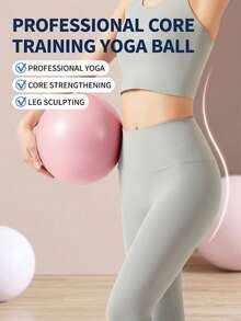 Yoga Ball Pilates Ball Fitness Ball Thickened Anti-Burst Hip Lifting Ball Gymnastics Yoga Ball Balance Ball Fitness Equipment - Multicolor - View 9