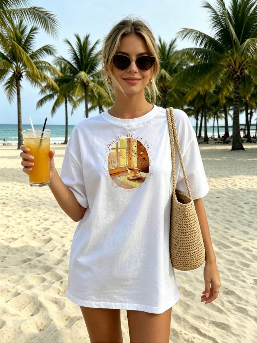 Damen T-Shirts - Weiss - Übersicht 1