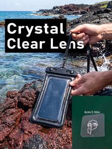 Versatile Protective Waterproof Phone Pouch With Touch Screen Minimalist Waterproof Diving Bag For Adult Portable Waterproof Phone Cases To Hold Phone During Swim Waterproof Phone Case Beach Essentials Pool Accessories Vacation Stuff Swim - Waterproof Phone Case - View 12