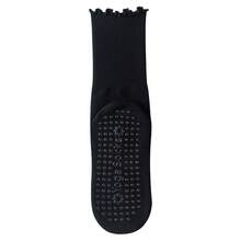 1/3/5/6/8/9/10 Paia di Calze Sportive da Donna Calcuit, Combinazione Multicolore, Costolatura Verticale, Fascia Antiscivolo, Suola in Silicone Antiscivolo, Stile Coppia, Adatte per Tutte le Stagioni, Tessuto a Maglia, Multifunzionali Casa/Fitness/Yoga/Pilates - Multicolore - Visualizzare 8