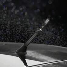 Shiny Rhinestone Car Antenna, Crystal Studded Vehicle Radio Antenna Replacement Part, Universal Short Car Exterior Decorative Antenna, Suitable For Sedan, Truck, SUV - Multicolor - View 12