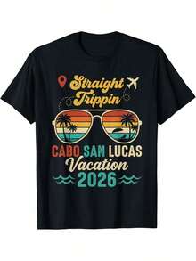 T-shirt estiva unisex vintage nera con stampa sportiva NY, girocollo, Pride e Juneteenth VEGM - nero - Visualizzare 1