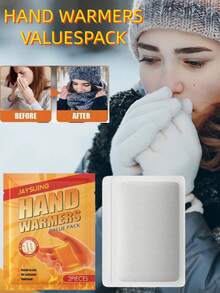 10/20/30pcs Self-Heating Warm Patches, Steam Heating Pads, Winter Heating Pads (Suitable For Women). Warm Patches Used To Warm The Body. Continuous Warmth Provided. Convenient And Easy To Use. Heating Material. Suitable For Multiple Body Parts - A - View 17