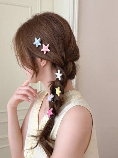 Fun Realistic Starfish Hair Clip For Women, Beach Vacation Photo Prop, Bangs Clip, Sweet And Cute Hair Accessory, 2026 New Style