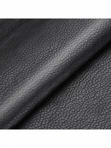 1pc Classic Large Lychee Texture PU Leather, Thickened Brushed Backing Fabric, Sofa Cushion Luggage Bed Headboard Soft Cover DIY Artificial Leather Material - A - View 21