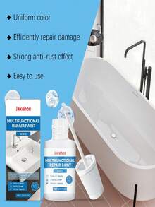 Multi-Functional Repair Paint, Waterproof Bathroom Renovation Scratch & Flaw Cover, Wall & Floor Repair Paint, Sink Crack Filler, Water-Based Quick-Dry Bathroom Furniture Seamless Touch-Up Tool - Multi-functional Repair Paint - View 12