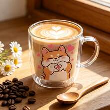 Cute Shiba Inu Dog Sticker – Kawaii Cartoon Puppy Making Heart Shape With Paws Vinyl Decal Waterproof For Laptop Water Bottle Notebook Skateboard Helmet Cup Tumbler – Adorable Love Pet Gift For Girls Teens Dog Lovers - View 4