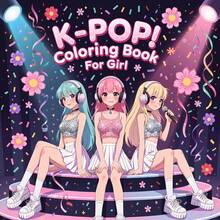 GDTME Anime Coloring Book, Suitable For All Ages Art & School Supplies, 24 Pages, Perfect For Graduation, Summer Break, Halloween, Thanksgiving, Christmas, Birthday And Back To School Gifts, Includes 5 Random Decorative Stickers - Coloring Book - View 17