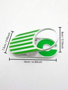 1pc Universal Clip-On Drink Holder, Can Be Clipped To Table Edge, Table And Chair, Adjustable Clamp Cup Holder With Non-Slip Silicone, Suitable For Beach, Camping, Office - Multicolor - View 9