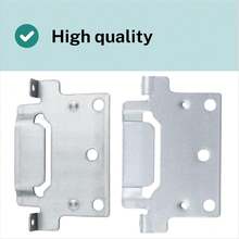 8PCS 116791 Heavy Duty Midbeam Bed Monunting Brackets Camper Conversion Brackets - Silver - View 5