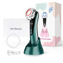 Professional Facial Massager - Anti-Aging & Skin-Firming Device. Features 4 Modes, 3 Intensity Levels, And USB-Rechargeable Ionic Infusion Technology. Utilizes Thermal Therapy To Lift And Contour, Effectively Diminishing Wrinkles And Dark Circles. - Multicolor - View 15