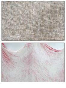 Multi-Color Thick Mesh Horror Fabric, Torn Ripped Horror Mesh Cloth, Horror Decorations, Hanging Decor, DIY Ghost Costume Accessories, Suitable For Haunted House Entrance, Windows, Bar, KTV Escape Room, Carnival, Festival Of Lights, Indoor/Outdoor Scene Decoration, Reusable Halloween Party Supplies - Ghost Costume Accessories - View 7