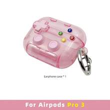 Game Controller Shaped Earphone Protective Case For AirPods 4/Pro2/Pro3 Universal With Stand Hook Anti-Drop - View 18