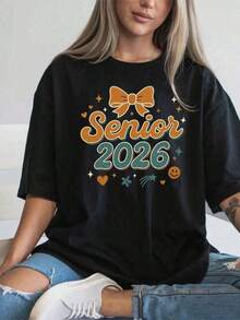 Women T-Shirts - 黑色 - 查看 1