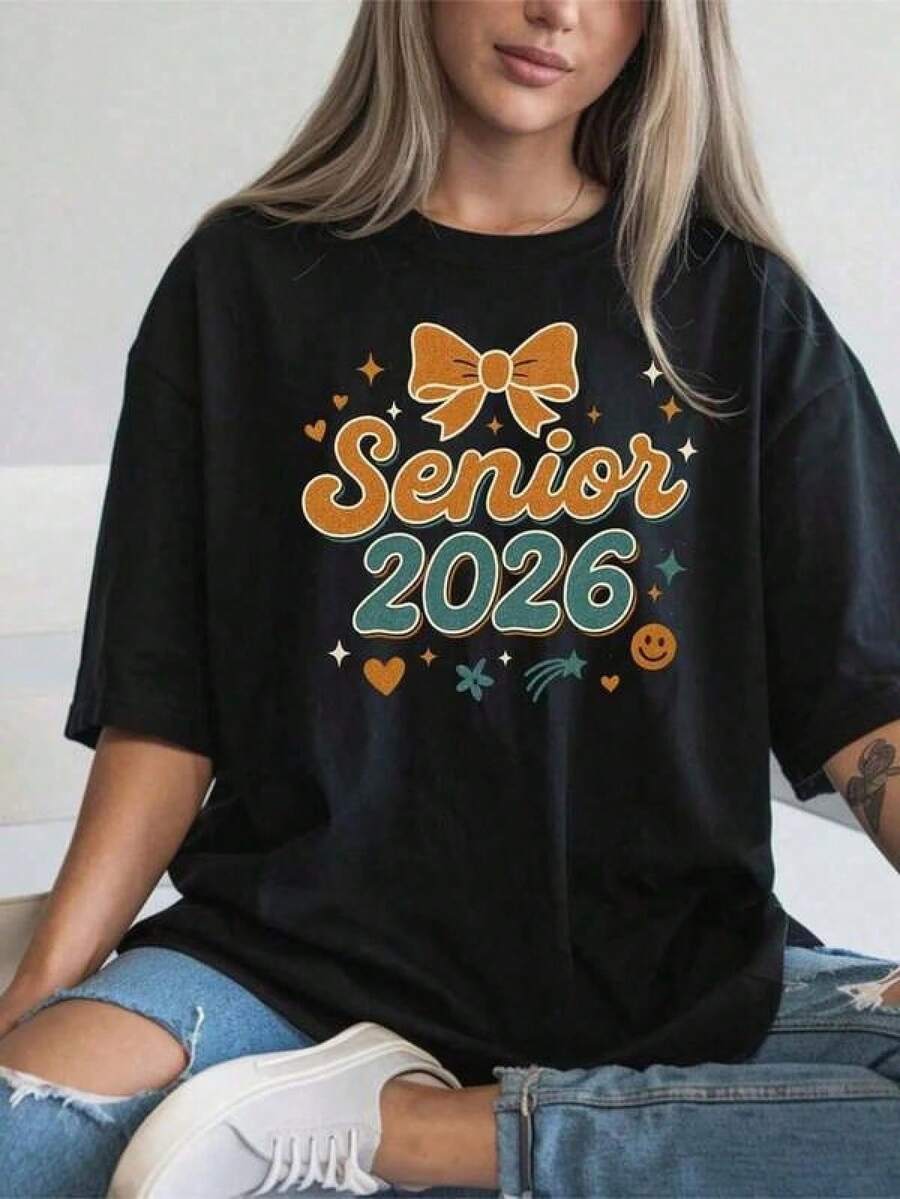 Women T-Shirts - 黑色 - 查看 1