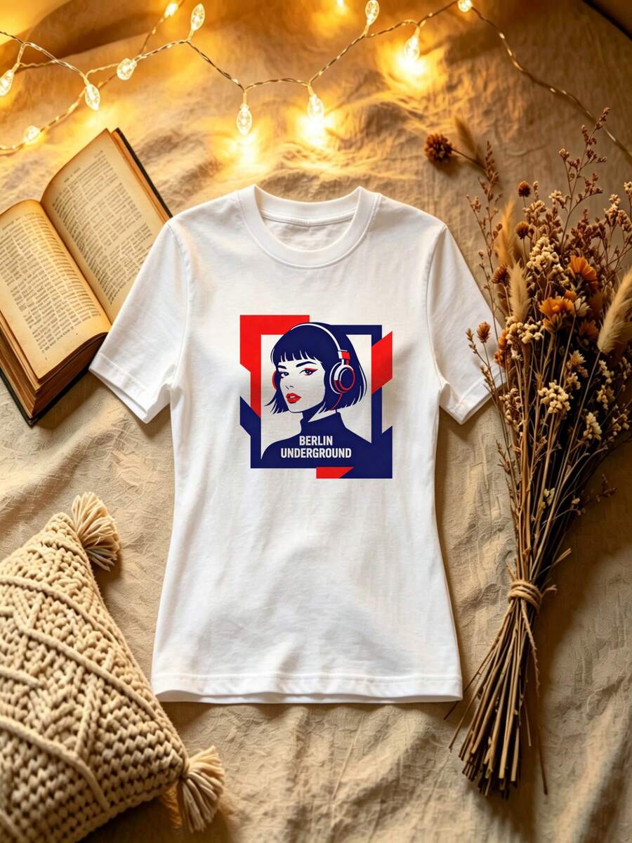 Women T-Shirts - 白色 - 查看 1