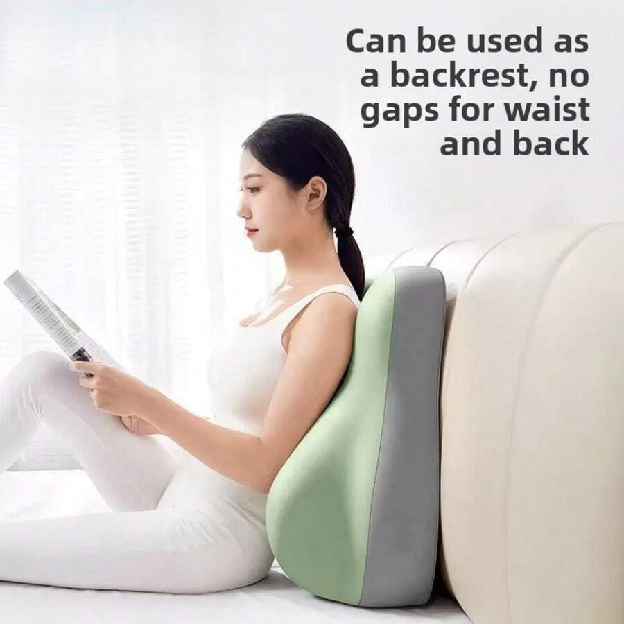Bedside Prone Sleeping Support Pillow, Sofa Backrest Cushion, Bed Buttock Lift Multi-Function Pillow, Thickened Semi-Reclining Backrest Pad - Mint Green - View 1