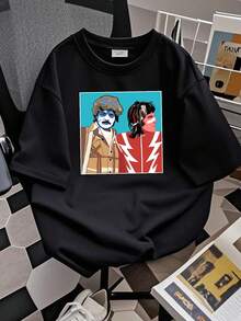 Women T-Shirts - 黑色 - 查看 2