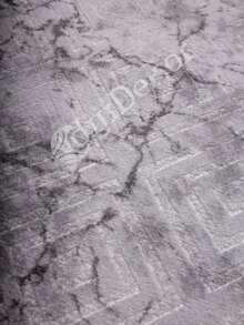 Modern Ivory Area Rug For Living Room | Soft Minimalist Contemporary Carpet Made In Turkey - White - View 3