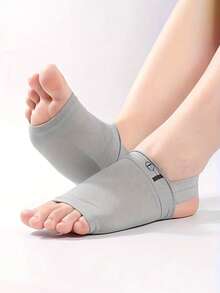 1 Pair Bandage Arch Support Foot Pads, Arch Socks - No Tightness, No Slipping, High Elasticity & Breathable; Foot Support Bandage; With Gel Pad - Durable & Breathable Protective Gear; Provides Support For Sports; Comfortable & Snug Fit Foot Support Band; Unisex, All-Season - Multicolor - View 11
