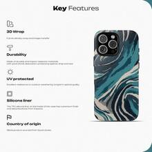 Colorful Dopamine Stripes, Grid Patterns, And Ripples 2-In-1 Glossy Thick Film Phone Case Suitable For Apple 11, 12, 13, 14, 15, 16, 17 Series And  S21, S22, S23, S24, S25 Series - Color - View 6