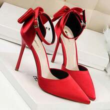 Women Pumps - Red - View 3