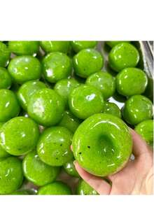 1pc Kiwi Fruit Slushie Handmade Ball Slushie Sound Stress Relief Simulation Non-Rebound Squeeze Toy Random Shipment - 彩色 - 查看 3