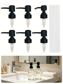 1/3/5/7/10pcs Cosmetic Pump Head Funnel, Pump Dispenser, Perfume Refill Tool, Perfume Spray Bottle Refill Tool, Perfume Refill Pump Head - Multicolor - View 3