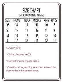 Korean Style Extra Long Artificial Nails, Handmade, Suitable For Daily Wear, Parties And Gatherings - Multicolor - View 5