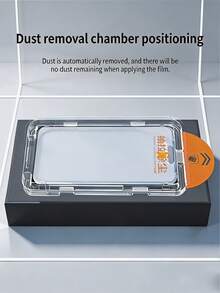 2pcs One-Click Dust-Free Installation High-Definition Tempered Glass Screen Protector, Anti-Explosion Anti-Scratch, Suitable For Xiaomi 17T 15T 14T 13T Poco M6 M7 X6 Note 14 13 Pro 4G 5G 14C A5 A4/Suitable For IPhone 17 16 15 Series, 9H Hardness High-Strength Silk Screen Printing Process, No Bubbles, Auto-Adsorption, Easy Installation, Phone Screen Protector - Clear - View 11
