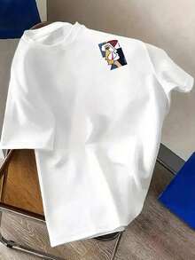 Men T-Shirts - White-1 - View 2