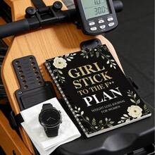 DANPERJI A5 Weight Loss Diary, Weight Loss Plan, Daily Activity Tracker, Suitable For Home Use And Diet Management, Unisex Fitness Tool, Motivational Exercise Journal, Durable Spiral Binding School Supplies - A - View 6