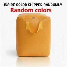 Extra Large Thickened Moving Bag (Reinforced Handles, Random Color) - Heavy Duty Waterproof Storage Organizer Bag, Foldable & Portable Design. Suitable For College Dorms, Homes, Offices And Travel Scenarios. Ideal Gift For Students And Professionals (Multiple Sizes Available),Back To School - Orange - View 5