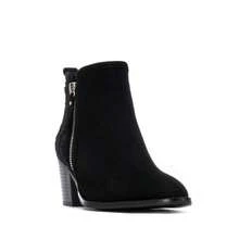 Botin De Mujer Con Tacón Xti 14464702 - Moda Casual - Fabricado Con Materiales De Calidad Y Un Acabado Cuidado - Para Realzar Tus Outfits - Negro - Ver 2