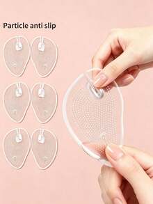 2/1 Pair Soft Gel Toe Pads, Designed To Protect Toes, Suitable For Flip-Flops, Provide Foot Grip To Prevent Slipping, Cushioned And Durable, Reduce Friction, Washable And Reusable. Suitable For Flip-Flops, Slippers, Sandals, Etc. Essential For Outdoor Travel, Vacation And Summer. - / - View 7