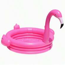Magenta Flamingo Shaped Large Capacity Inflatable Swimming Pool, Thickened PVC Material, Dedicated For Summer Yard Water Play, Suitable For Outdoor Party, Wedding Scene Decoration, Home Inflatable Water Play Pool - Multiple Styles - View 11