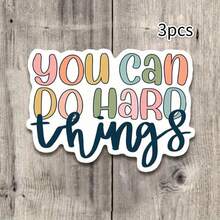 「You Can Do It」貼紙－勵志乙烯基貼紙，適用於 iPad、Kindle、水壺、書籍、筆記本電腦、筆記本、書桌、學習空間、宿舍裝飾和手帳－適合大學生與愛書之人 - A - 查看 9