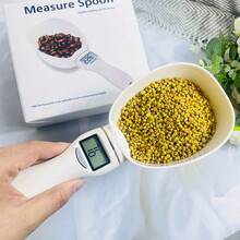 Kitchen Digital Food Measuring Spoon Scale Pet Food Measuring Spoon Scale Suitable For Cat And Dog Food Measuring Flour Spoon ﻿ - White - View 13