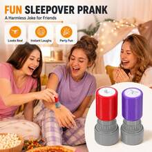 1/3 Pcs Mosquito Stamp Prank Self Inking Stamps, Novelty Fake Bug Insect Print Funny For April Fools Day, Party Favor, Office Joke And Craft Projects - One Size - View 5