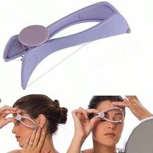 2pcs Women's Threading Hair Removal Device, Eyebrow Facial And Body Hair Removal Tool, Detachable System Set, Suitable For Eyebrows, Threading Tool, Women's Threading Hair Removal Device - Upgraded Version - View 1