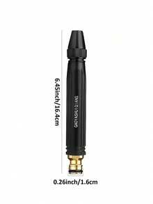 High Pressure Nozzle (Plastic Material) - Direct Water Flow Focus, Suitable For Car Wash, Gardening, Yard, Driveway Cleaning - Compatible With Hose Connector - Home, Garage, Lawn Care, Outdoor Cleaning Accessories, Ergonomic Handle Design, Durable, DIY Cleaning Tool - View 4