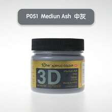 100ml Risa Acrylic Paint, Black, White, Primary Colors, High Coverage, Vibrant Colors, Suitable For Outdoor Murals, Acrylic Painting, Beginners And More - Single Piece - View 34