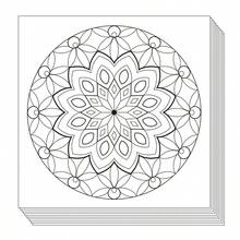 Adult Stress Relief Mandala Coloring Book, Unique Complex Mandala Patterns, Anti-Stress Painting Coloring Pages, Perfect Self-Care Gift For Seniors, Women, Men And Young Adults - Mandalas Coloring Book - View 5